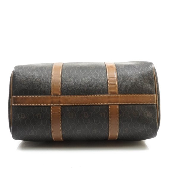 Auth Christian Dior Hand Bag Pvc Dark #15989C12 - Picture 8 of 14